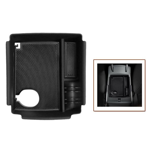 

car organizer storage box truck interior console plastic 1 pcs black
