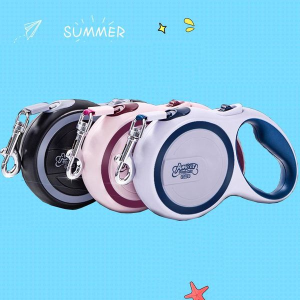 

dog collars & leashes traction rope two color automatic pet products