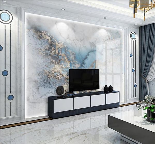 

gilt marble mural po wallpaper makeup backdrop contact paper 3d wall murals canvas papers home decor tv backsplash wallpapers