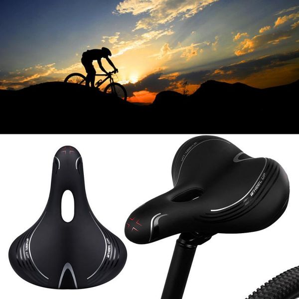 

bike saddles bicycle comfortable saddle cushion soft pad mtb mountain road seat riding mat part accessories