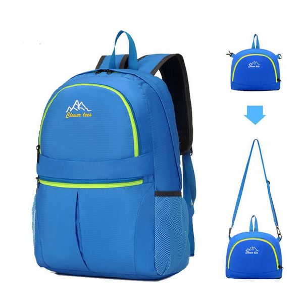 

backpack leisure folding men and women travel shoulder wisecol