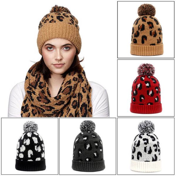 

teenage girls caps kids hats children accessories lady autumn winter outdoor warm wool knitted hood beanie hat hand cap leopard b7519, Yellow