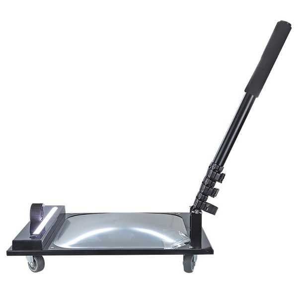 

metal detectors wd-mt vehicle security inspection mirror portable handheld under car search with carry bag