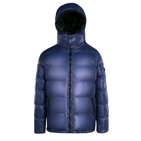 

cotton men's hooded et, thick coat, warm, in winter, novel, Black