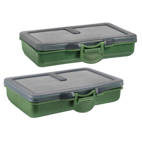 

fishing accessories 2pcs compartment tackle box organizer storage lures