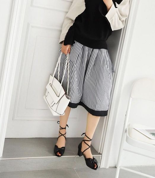 

sandals lolita shoes for women thick-soled butterfly-knot princess lace--up thick heel ankle-strap woman, Black