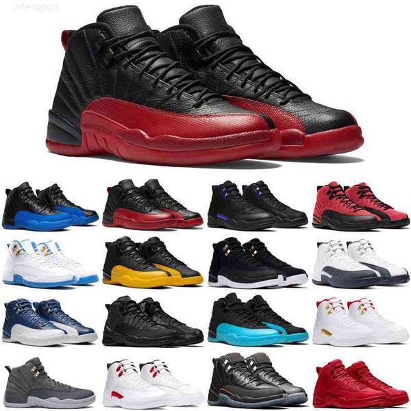 

ale 12 12s mens basketball shoes utility twist playoffs royalty reverse flu game white men trainers sports sneakers size 7-13