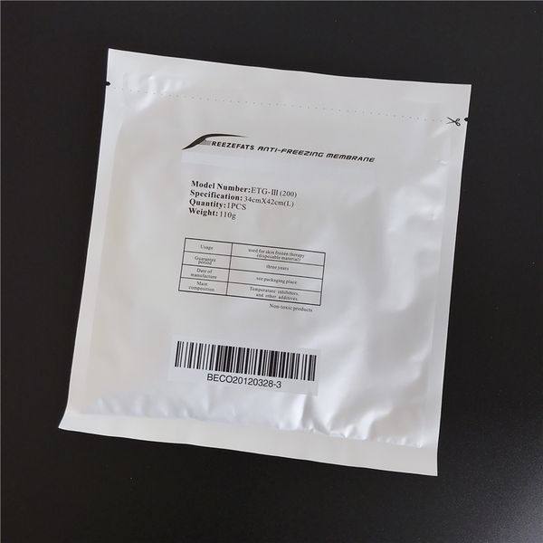 

wholesale 3 sizes anti e membranes cryo pad antie membran for cryo therapy cool gel pad