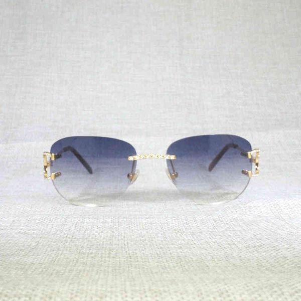 

fine accessories classic rhinestone wire rimless oval sunglasses men stone metal frame square shades for women summer club oculos eyewear us, White;black
