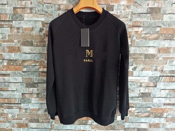 

autumn winter womens hoodie pullovers sweatshirt luxury jumpers letters printed long sleeve mens ladies tour series clothes s-2xl, Black