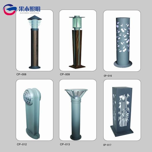 

outdoor villa european community landscape garden modern lawn lamp