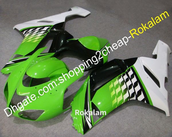 ZX-6R 07 08 Motorrad Verkleidung Set Für Kawasaki 636 ZX6R 2007 2008 Mode Sport Motorrad Verkleidungen (Spritzguss)