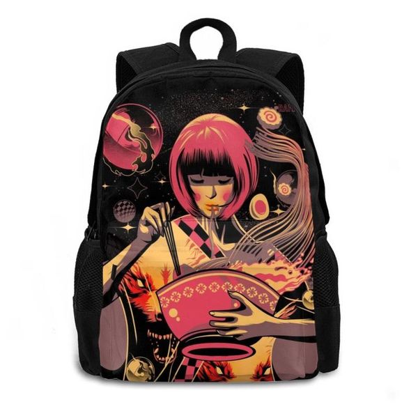 

ramen fashion large-capacity outdoor travel leisure backpack,student computer storage bag backpack