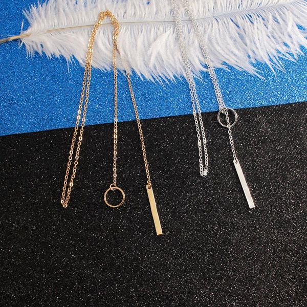 

chains vintage multi-layer crystal pendant necklace women's gold beads clavicle jewelry, Silver