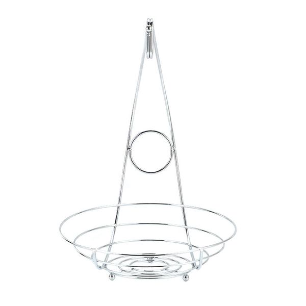 

in 1 banana hanger fruit bowl iron holder storage basket stand hook kitchen drsa889 baskets