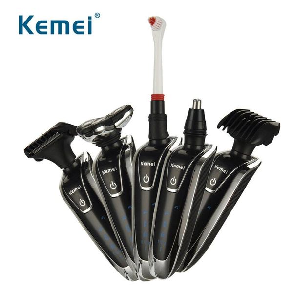 

multifunctional hair clippers stainless steel cutter trimmer erelectric razors for men waterproof shaving machine d42