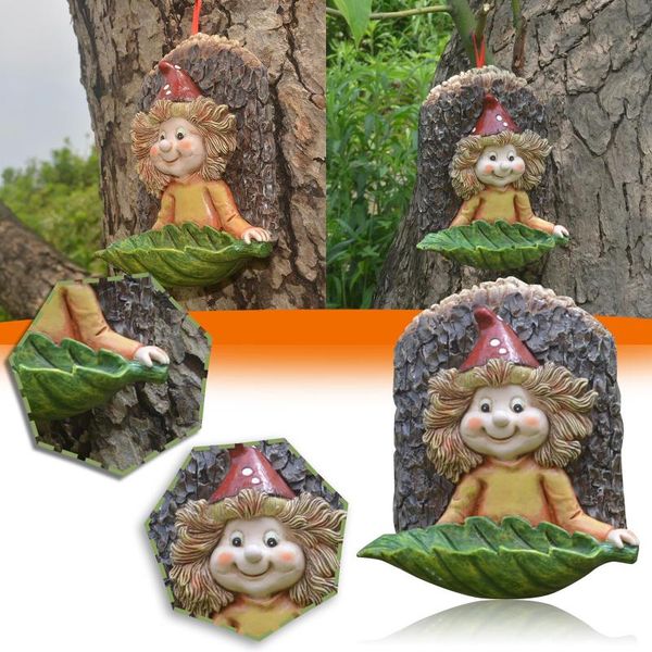 

other bird supplies girl feeder,garden feeder, garden decoration pendant, resin crafts of yard and for parrots