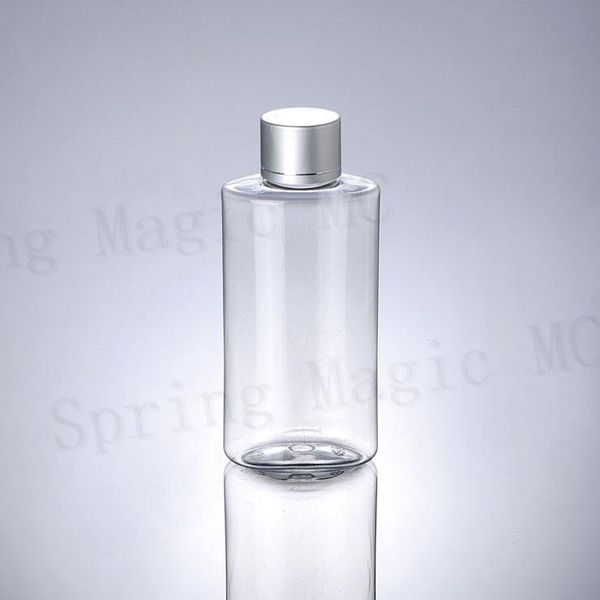 

storage bottles & jars 120ml clear pet bottle with black/bright silver/matte silver lids empty plastic bottles,toner/clean water cosmetic co