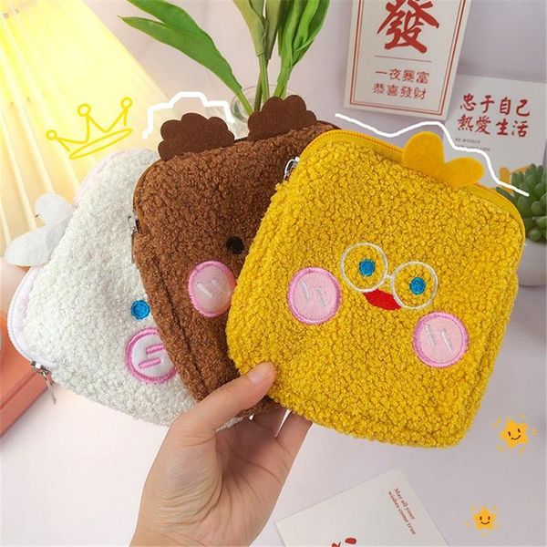 

storage bags women portable lipstick mini sanitary pad bag cosmetic coin