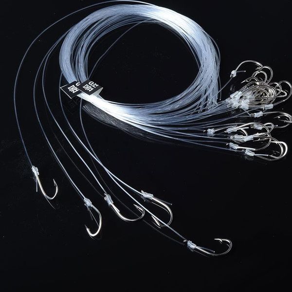 

140pcs and 100m fishing line size #7~#16 high carbon steel carp hooks portable portfolio nylon thread