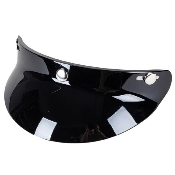 

motorcycle helmets g8te 3-snap helmet bubble visor lens for 3/4 retro open face