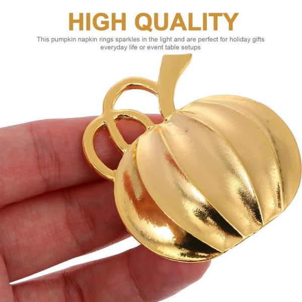 

napkin rings 6 pcs halloween creative pumpkin shape design ring holder ghost festival table decoration