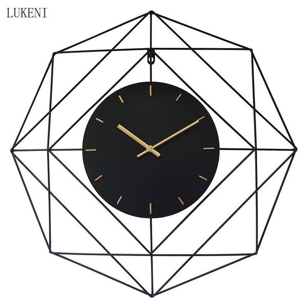

wall clocks nordic clock living room modern minimalist creative light luxury net red table fashion home