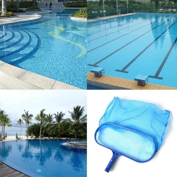 

pool & accessories shallow water leaf skimming net pp cleaning skimmer filter blue