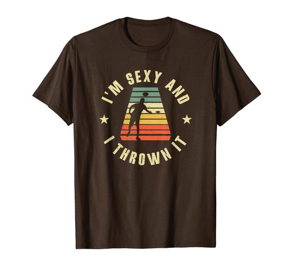 

I'm Sexy And I Thrown It Cornhole Shirts - Retro Cornhole T-Shirt, Mainly pictures