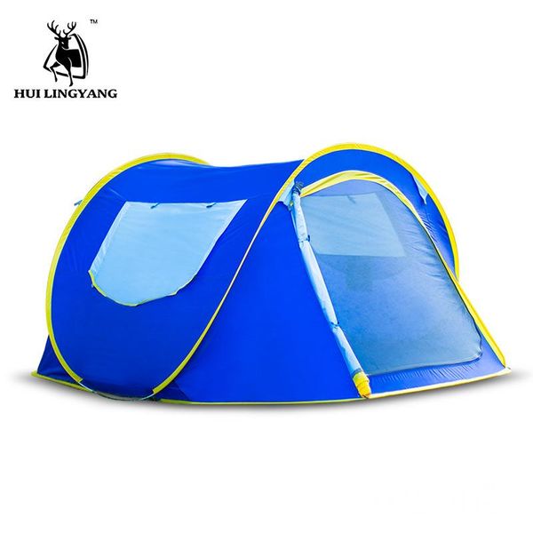 

large throw beach tent 2-3persons automatic speed open throwing up easy foldable windproof waterproof camping tents and shelters