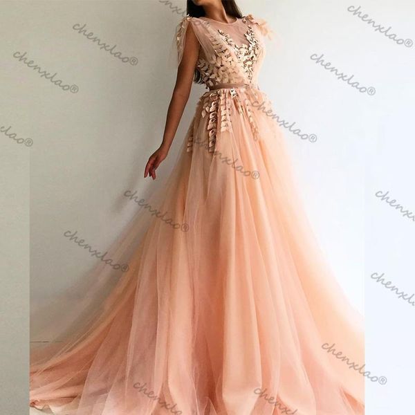 

party dresses vestido de festa champagne evening dress long a-line jewel neck cap sleeves split floor length, White;black