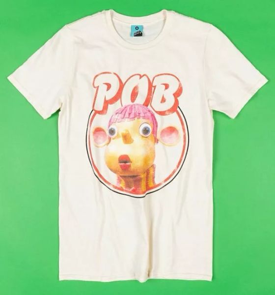 

pob ecru t-shirt, White;black