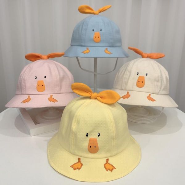 

wide brim hats 2-6years multicolor toddler baby kids boys girls printing pattern bucket hat sun cap chapeu bebe sunscreen beach m4, Blue;gray