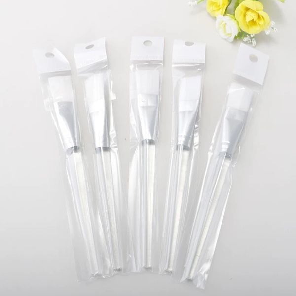 

facial clear hand mask brush face treatment makeup tool mud applicator tools with plastic handle skin care