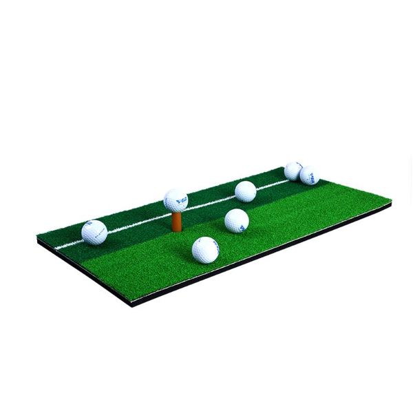 

golf training aids exercise mat hitting grass pad with ball backyard indoor practice rubber tee holder fitness sport supplies