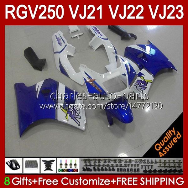 Kit de corpo para suzuki azul brilhante RGV250C SAPC VJ21 RGV250 RGV-250CC Painel VJ-21 Painel 21HC.93 RGVT RGV 250CC 250 CC RGV-250 88 89 RGVT-250 VJ 21 1988 1989 Fairing OEM