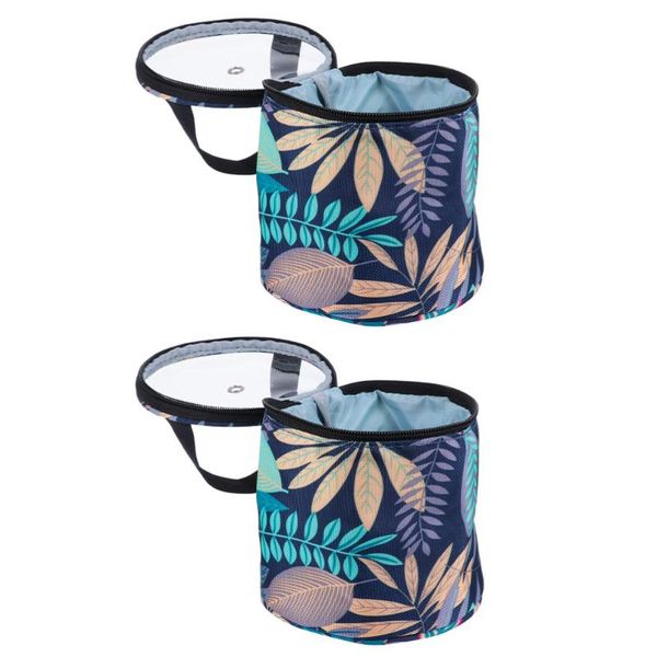 

other arts and crafts 2pcs useful wool storage tote knitting yarn organizer bag fashion pouch