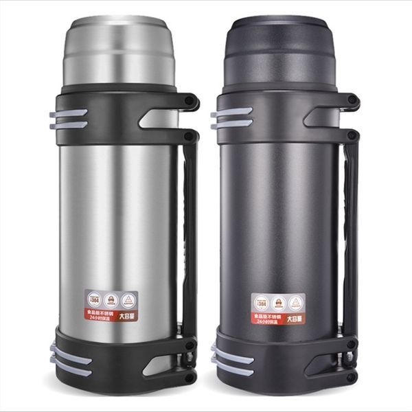 

2.6L 304 stainless steel outdoor kettle travel home thermos cup