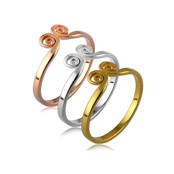 

wedding rings trendy 5.6mm goku's curse ring for women girls simple gold color stainless steel engagement bands fashion jewelry 2021, Slivery;golden