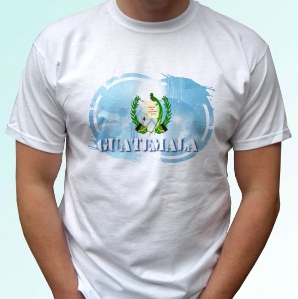 

guatemala flag white t shirt america tee modern mens womens kids sizes, White;black