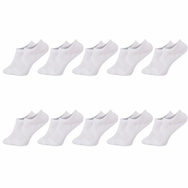 

men's socks 10 pairs white color men slippers japanese thin cotton invisible man low cut no show wholesale, Black