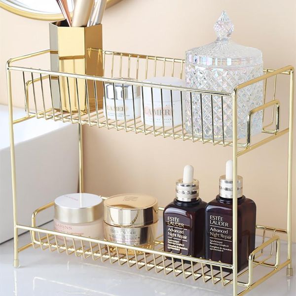 

hooks & rails toilet countermetal shelf sink cosmetic storage rack holder bathroom accessories sundries basket organizer with tube