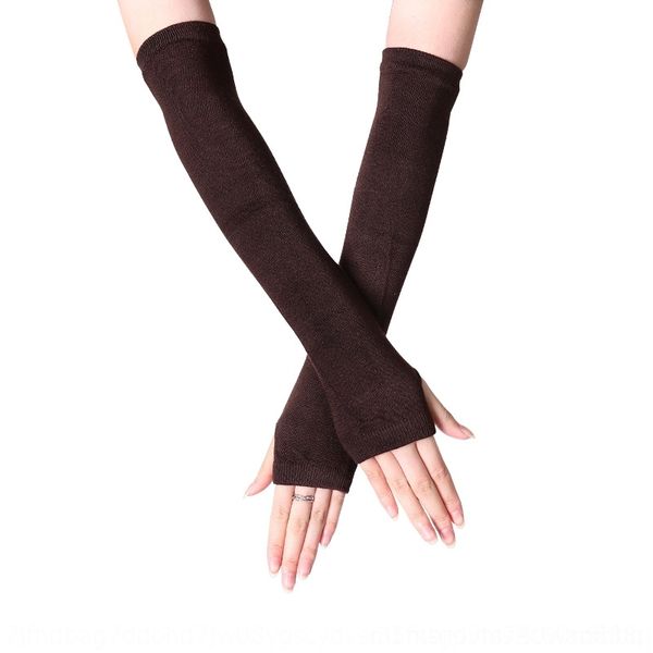 

fIa korean autumn mittens and winter lovely knitting open finger gloves half finger wristkorean autumn and winter lovely knittincover fashi, Blue;gray