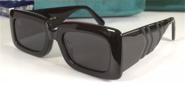 

new fashion popular design sunglasses 0811s square frame special design temples simple and avant-garde style uv400 lens eyewear, White;black