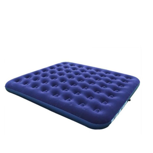 

outdoor climb blanket beach flocking camping mat family inflatable inflating sleeping pad picnic mattress 52036 pads