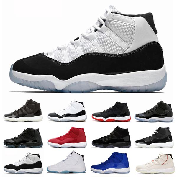 

concord man basketball shoes 11 11s low cut bred university blue varsity red white navy gum snakeskin trainers wings mans shoe running, White;red