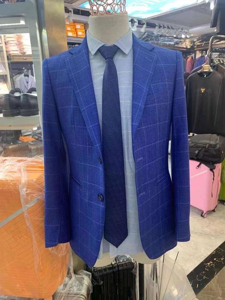 

men's suits & blazers zk514 fashion coats jackets 2021 runway luxury european design party style clothing, White;black