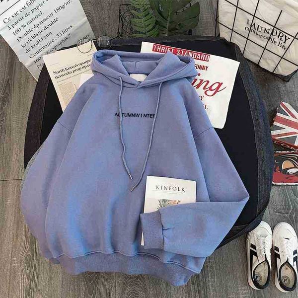 

retrieve hoodies for girls big sweatshirt oversize fleece korean style women long mouths coat hood jacket 2021, Black