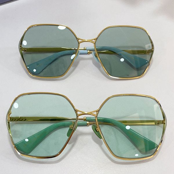 

fashion sunglasses women 0818 anti-uv retro plate full frame fashions glasses random box, White;black