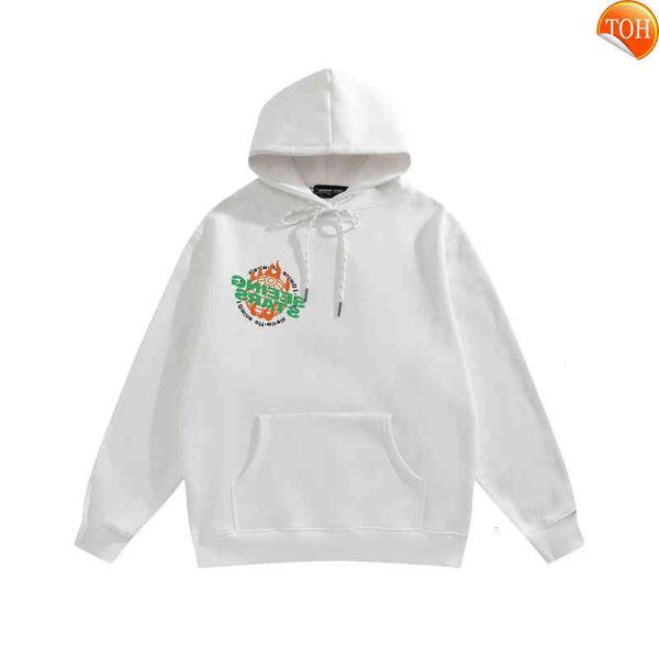 

men's | national wear off-wireik fashion plush hoodie personalized letter printing oversize loose version, Black